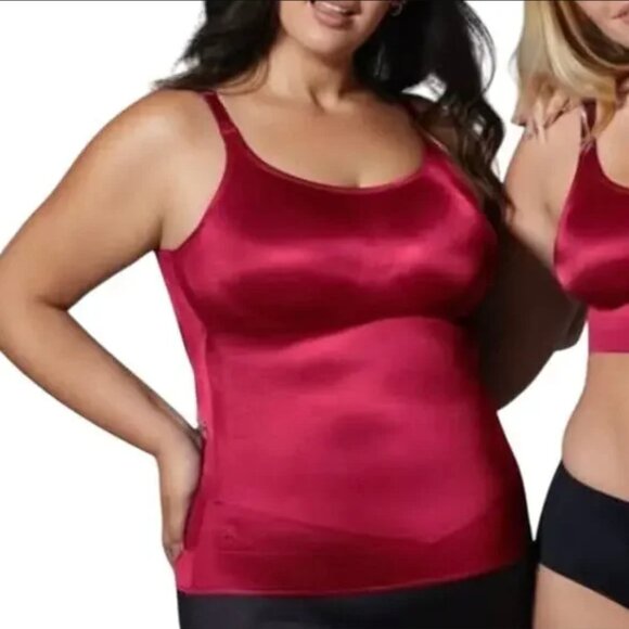 New Ruby Ribbon Ultimate Cami with Convertible Straps Rustic Red - Picture 2 of 5